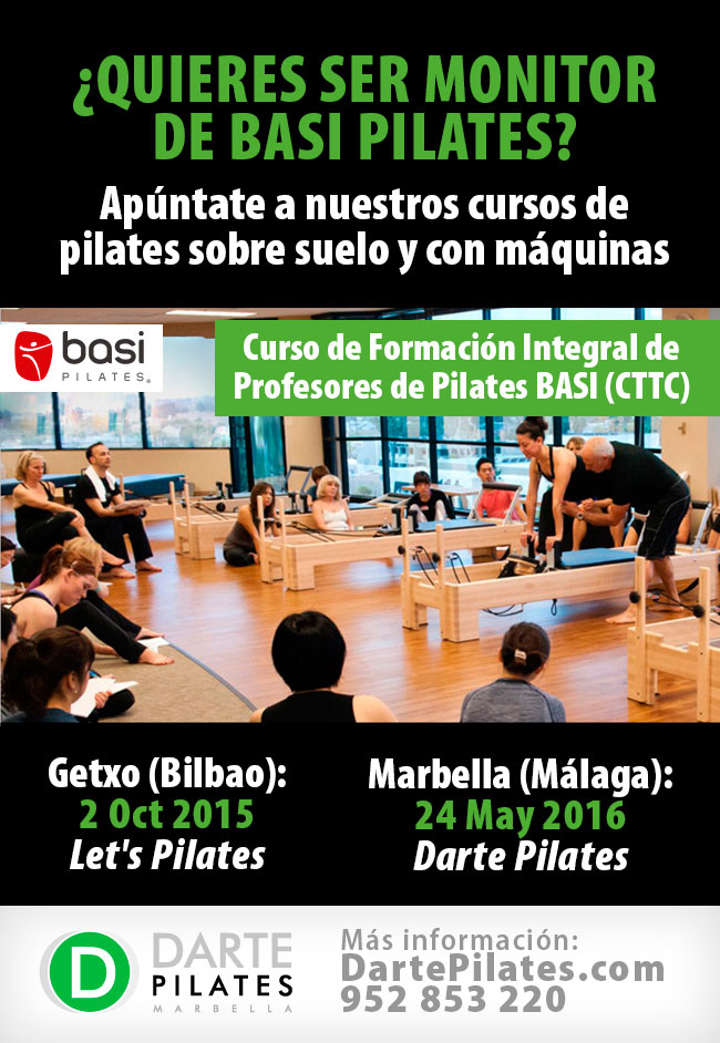 Formacion de Instructores BASI Pilates en Getxo
