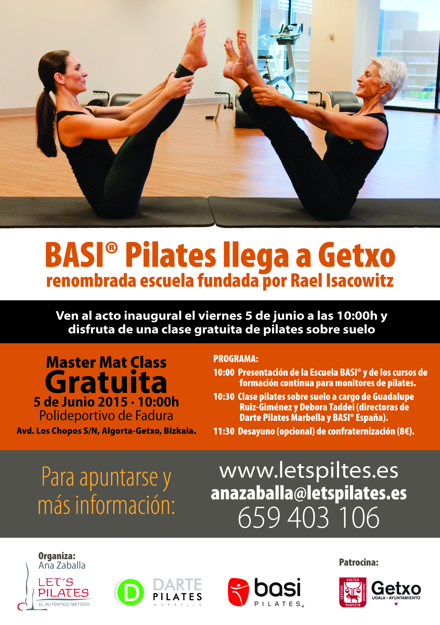 Basi Pilates llega a Getxo